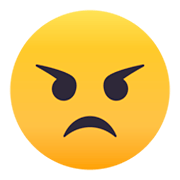 Emoji 😠 Faccina Arrabbiata su JoyPixels 4.0.