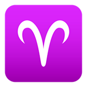 ♈ Emoji Signo De Áries na JoyPixels 4.0.
