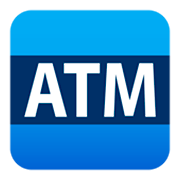 🏧 Emoji Symbol „Geldautomat“ JoyPixels 4.0.