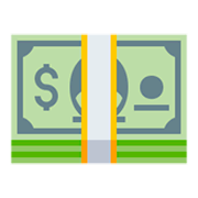 Émoji 💵 Billet En Dollars sur JoyPixels 4.0.