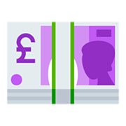 💷 Emoji Pfund-Banknote JoyPixels 4.0.