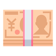 Emoji 💴 Banconota Yen su JoyPixels 4.0.