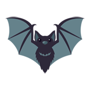 🦇 Emoji Morcego na JoyPixels 4.0.