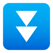 ⏬ Emoji Triángulo Doble Hacia Abajo en JoyPixels 4.0.