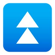 ⏫ Emoji Triángulo Doble Hacia Arriba en JoyPixels 4.0.
