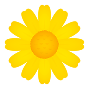 🌼 Emoji gelbe Blüte JoyPixels 4.0.
