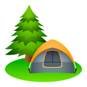 Émoji 🏕️ Camping sur JoyPixels 4.0.