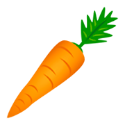 🥕 Emoji Zanahoria en JoyPixels 4.0.