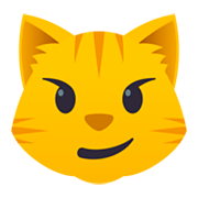 😼 Emoji verwegen lächelnde Katze JoyPixels 4.0.
