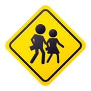 🚸 Emoji Kinder überqueren die Straße JoyPixels 4.0.