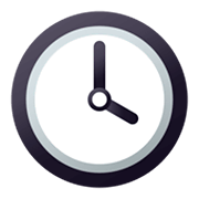 Émoji 🕓 Quatre Heures sur JoyPixels 4.0.