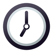 Émoji 🕖 Sept Heures sur JoyPixels 4.0.
