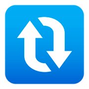 🔃 Emoji Flechas Verticales En Sentido Horario en JoyPixels 4.0.