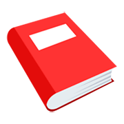 📕 Emoji geschlossenes Buch JoyPixels 4.0.