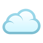 ☁️ Emoji Nube en JoyPixels 4.0.