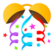 Emoji 🎊 Coriandoli su JoyPixels 4.0.