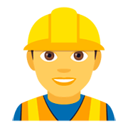 Emoji 👷 Operaio Edile su JoyPixels 4.0.