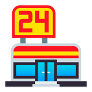 🏪 Emoji Tienda 24 Horas en JoyPixels 4.0.