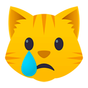 😿 Emoji Gato Llorando en JoyPixels 4.0.