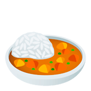 Emoji 🍛 Riso Al Curry su JoyPixels 4.0.