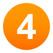 Émoji 4️ Chiffre quatre sur JoyPixels 4.0.