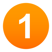 Émoji 1️ Chiffre un sur JoyPixels 4.0.
