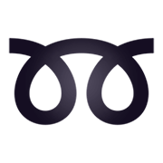 ➿ Emoji Loop Encaracolado Duas Vezes na JoyPixels 4.0.