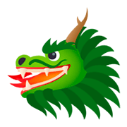 🐲 Emoji Drachengesicht JoyPixels 4.0.