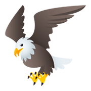 Émoji 🦅 Aigle sur JoyPixels 4.0.