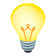 Émoji 💡 Ampoule sur JoyPixels 4.0.