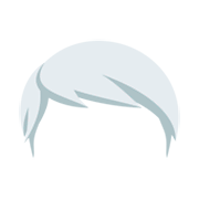 Émoji 🦳 Cheveux Blancs sur JoyPixels 4.0.