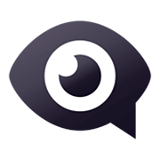 👁️‍🗨️ Emoji Auge in Sprechblase JoyPixels 4.0.
