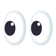 Émoji 👀 Yeux sur JoyPixels 4.0.