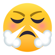 Emoji 😤 Faccina Che Sbuffa su JoyPixels 4.0.
