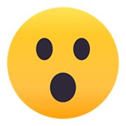 😮 Emoji Cara Con La Boca Abierta en JoyPixels 4.0.