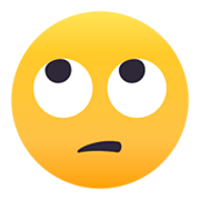 🙄 Emoji Cara Con Ojos En Blanco en JoyPixels 4.0.