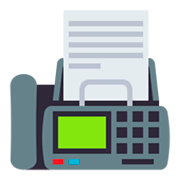 Emoji 📠 Fax su JoyPixels 4.0.