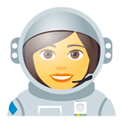 Émoji 👩‍🚀 Astronaute Femme sur JoyPixels 4.0.