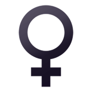 Emoji ♀️ Simbolo Genere Femminile su JoyPixels 4.0.