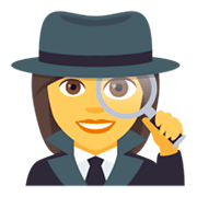 🕵️‍♀️ Emoji Detective Mujer en JoyPixels 4.0.