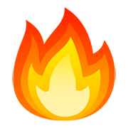 🔥 Emoji Feuer JoyPixels 4.0.