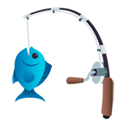 Émoji 🎣 Pêche à La Ligne sur JoyPixels 4.0.
