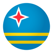 🇦🇼 Emoji Bandera: Aruba en JoyPixels 4.0.