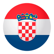 🇭🇷 Emoji Bandera: Croacia en JoyPixels 4.0.