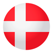 🇩🇰 Emoji Bandera: Dinamarca en JoyPixels 4.0.