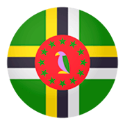 🇩🇲 Emoji Bandera: Dominica en JoyPixels 4.0.