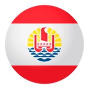🇵🇫 Emoji Bandeira: Polinésia Francesa na JoyPixels 4.0.