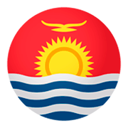 🇰🇮 Emoji Bandera: Kiribati en JoyPixels 4.0.