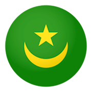 🇲🇷 Emoji Bandeira: Mauritânia na JoyPixels 4.0.