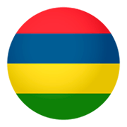 🇲🇺 Emoji Bandeira: Maurício na JoyPixels 4.0.